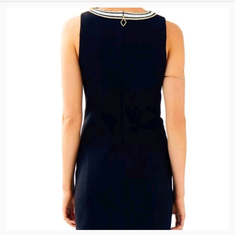 💃🕺Hp💃🕺Lilly pulitzer black Mila shift dress - Picture 12 of 17